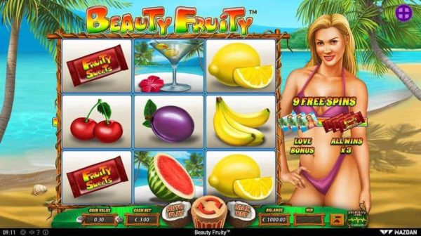 Beauty Fruity automat zdarma