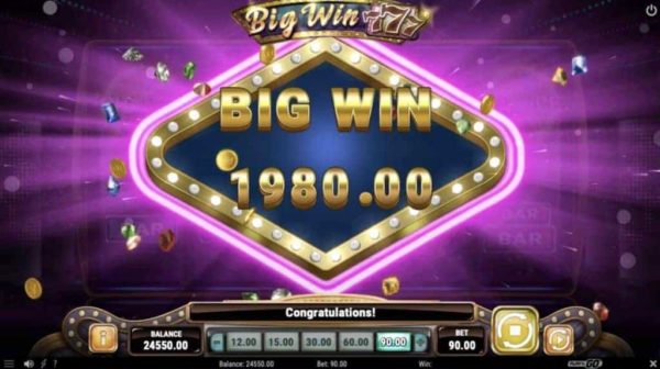 Big Win 777 automat zdarma