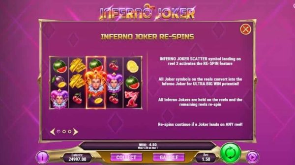 inferno joker automat zdarma