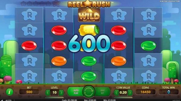 Reel Rush automat zdarma