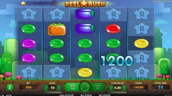 Reel Rush automat zdarma