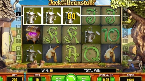 Jack and the Beanstalk automat zdarma