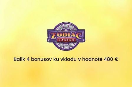 Zodiac casino bonusy