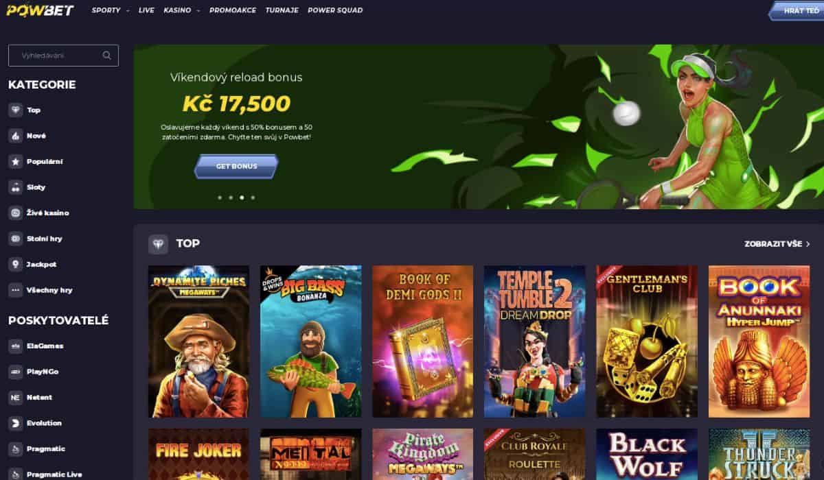 powbet casino recenzia hry