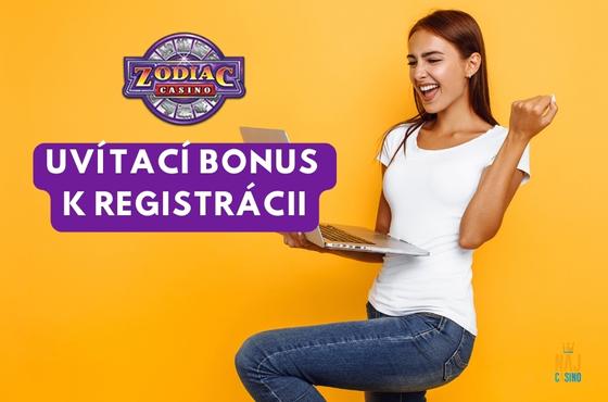 Zodiac Casino uvitaci bonus k registracii